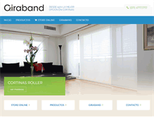 Tablet Screenshot of giraband.com